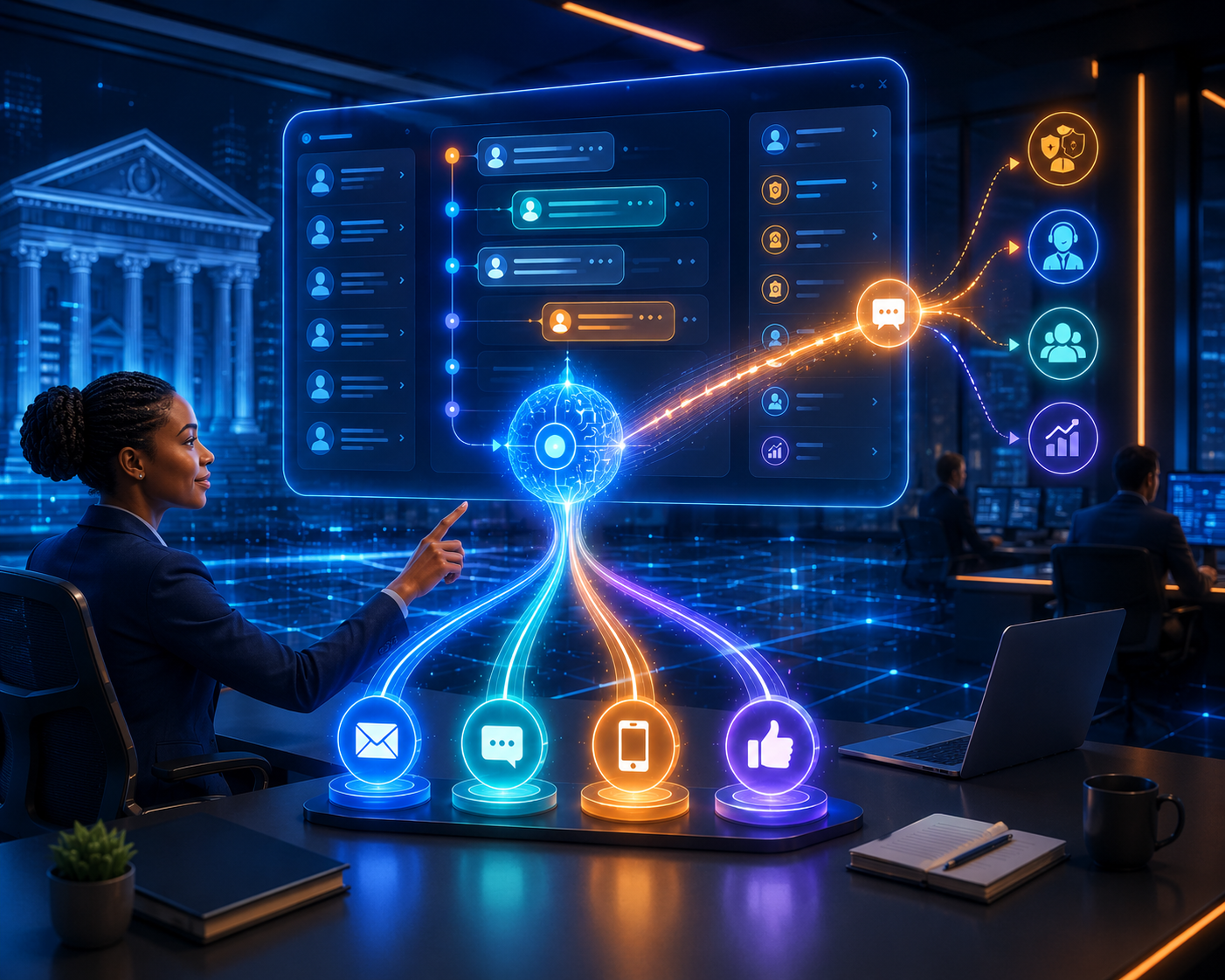 AI-native CX platform unifying financial customer support channels.